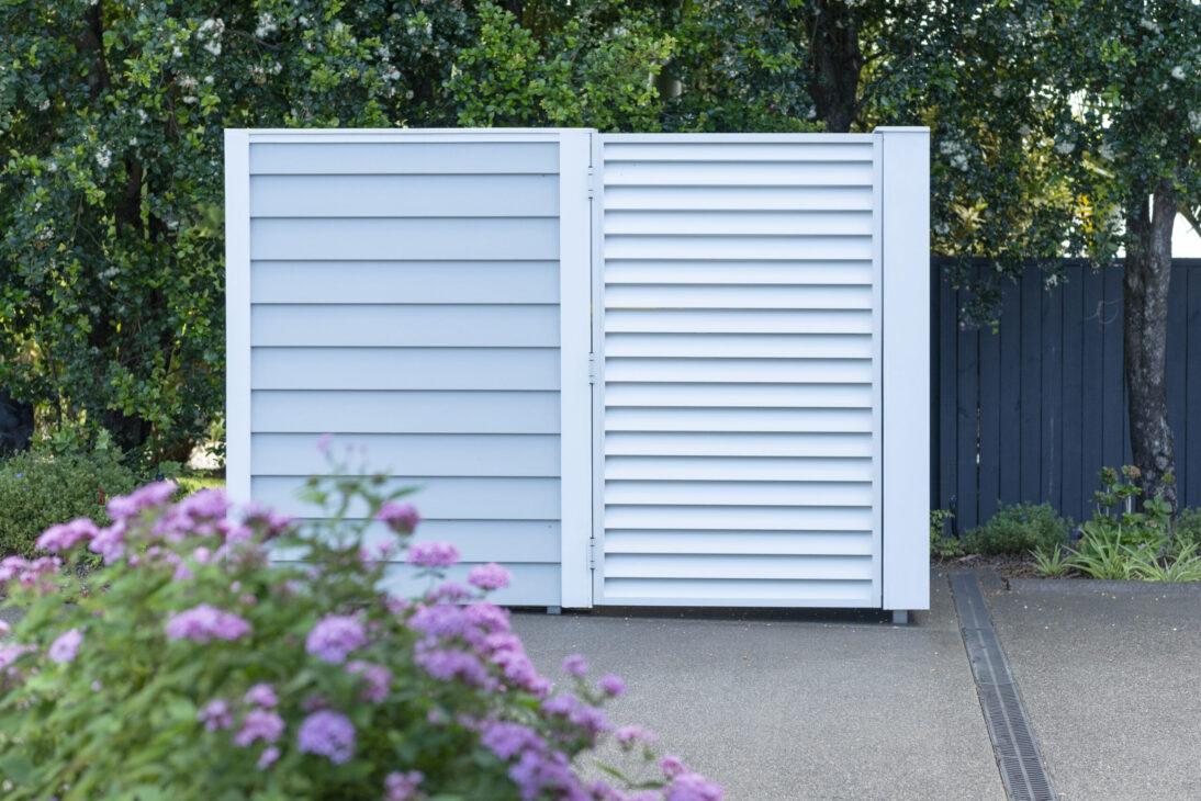 aluminum shutter gate