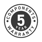 Components 5 Years Warranty